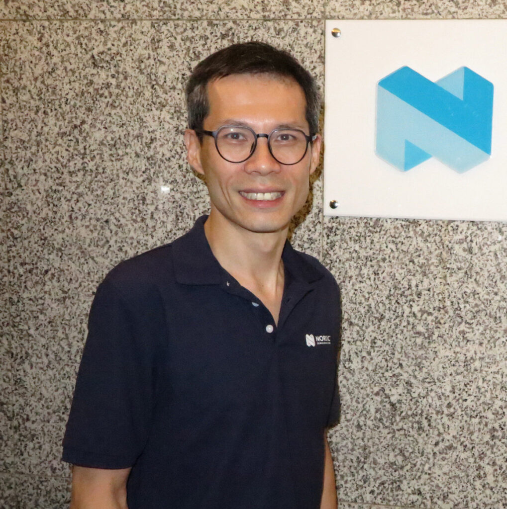 圖1 Nordic Semiconductor台灣區業務經理陳俊志指出，全面防護是面對百億甚至千億萬物聯網節點，強化資安的重要策略