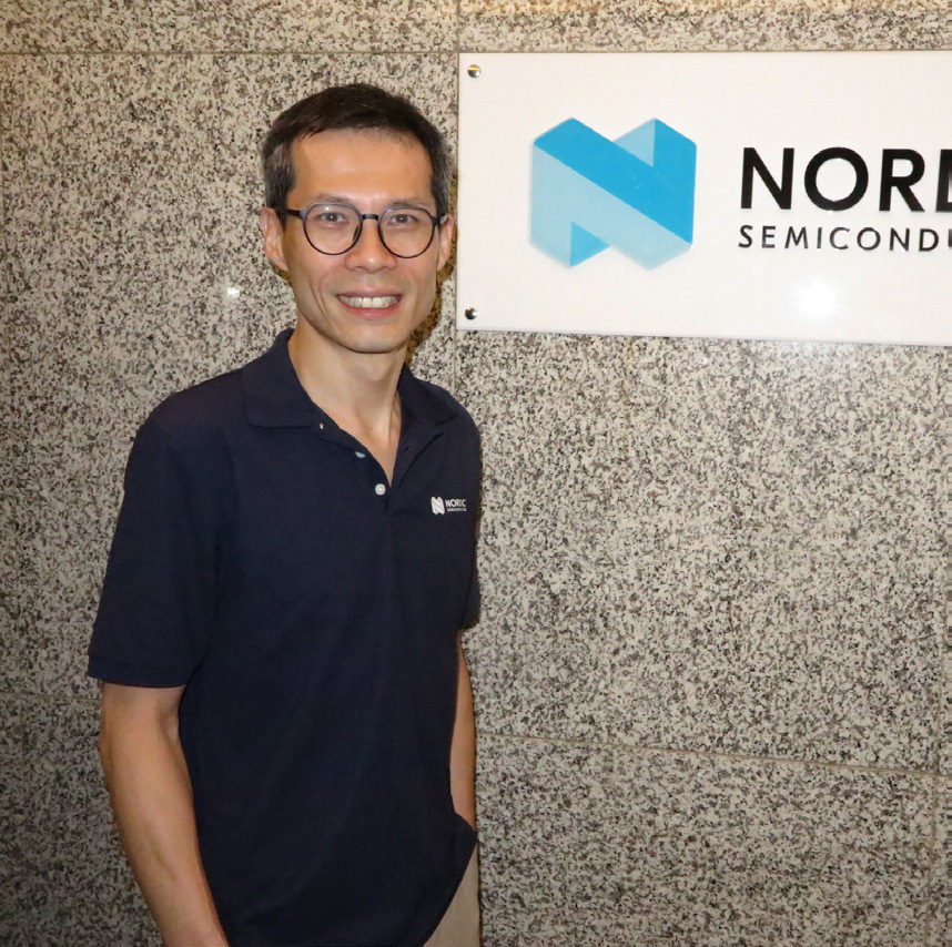 圖1 Nordic台灣區業務經理陳俊志表示，標準制定與晶片支援只是起點，真正決定普及速度的是開發者能否快速把功能變成產品